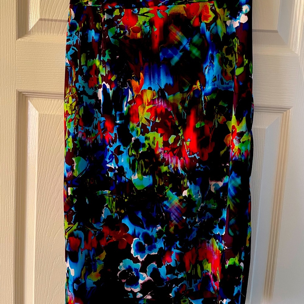 Designer Floral Pencil Skirt *new with tags*